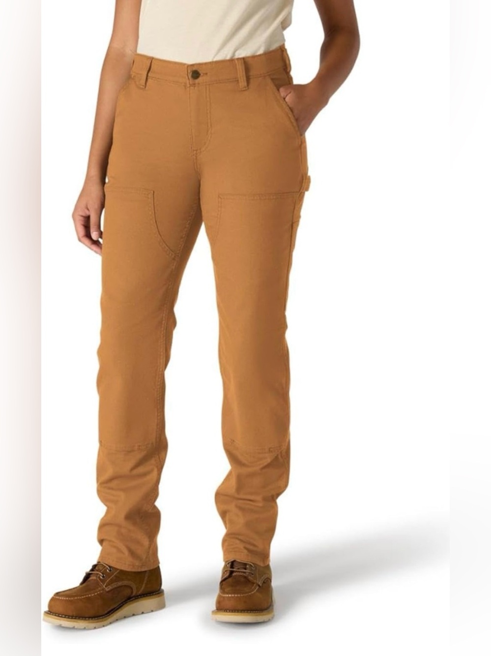 Carhartt Women's Rugged Flex Relaxed Fit Canvas Double-Front Pant Size 18 Tall